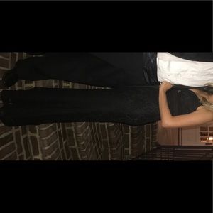 Black formal dress